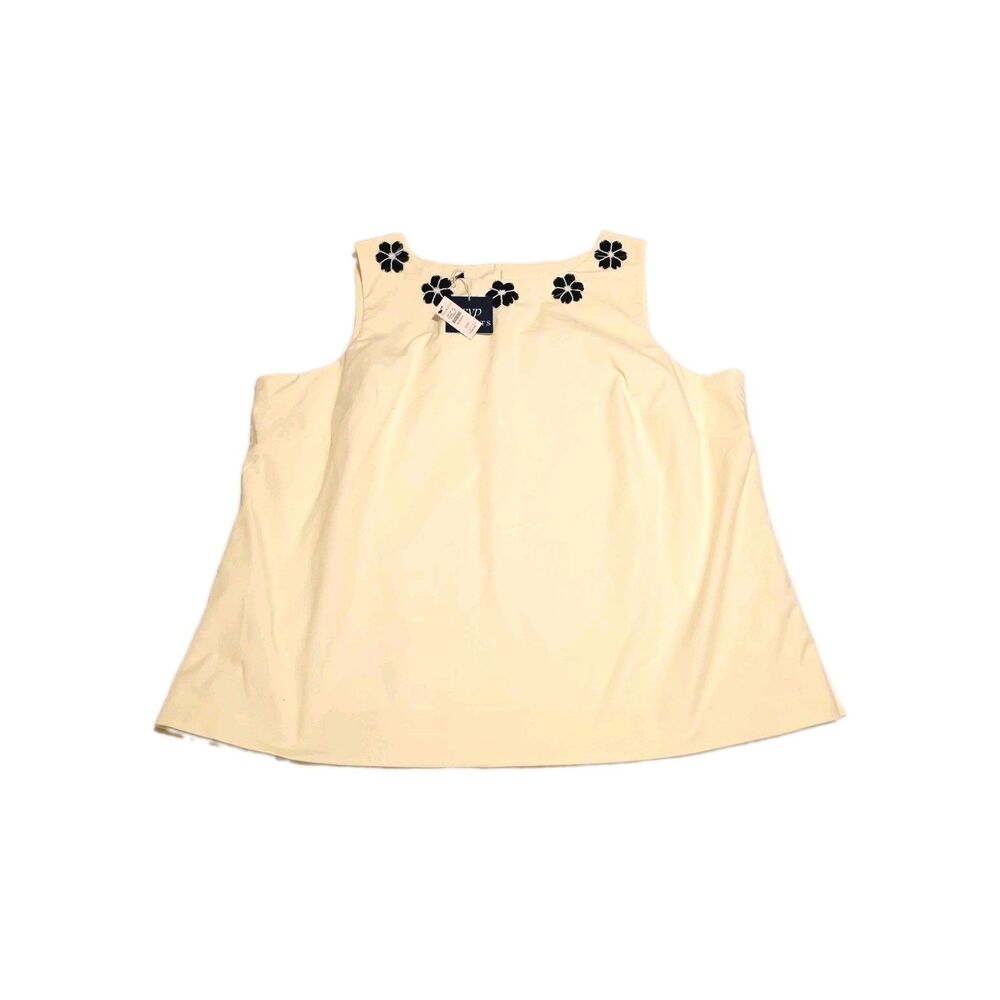 RSVP by Talbots Embellished Sleeveless Top (NWT)